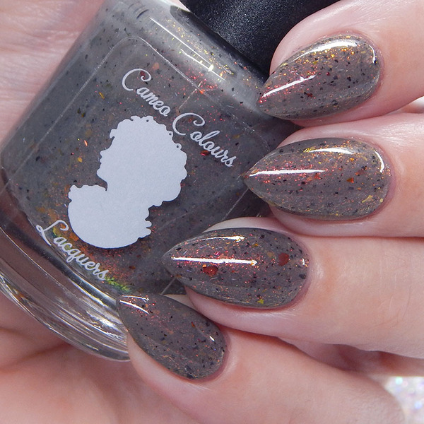 Nail polish swatch / manicure of shade Cameo Colours Lacquers Witch Way to the Candy
