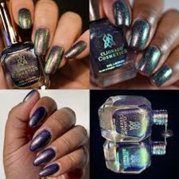 Nail polish swatch / manicure of shade Clionadh Cosmetics Hitchhiking Ghosts 2.0