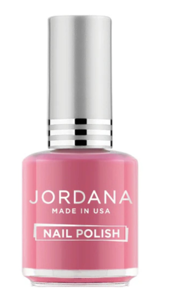 Nail polish swatch / manicure of shade Jordana Pink Romance