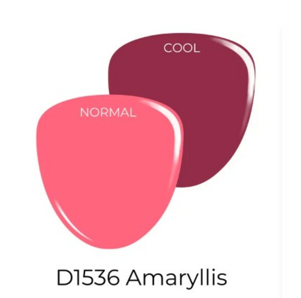Nail polish swatch / manicure of shade Revel Amaryllis