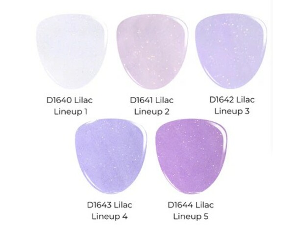 Nail polish swatch / manicure of shade Revel Lilac Lineup 1