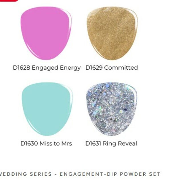 Nail polish swatch / manicure of shade Revel Commited