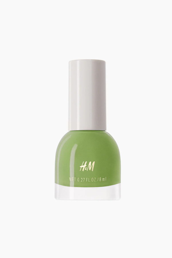 Nail polish swatch / manicure of shade HandM Verdant vibes