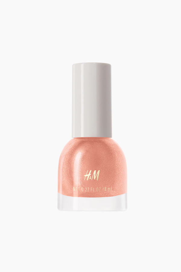Nail polish swatch / manicure of shade HandM Fizzy fields