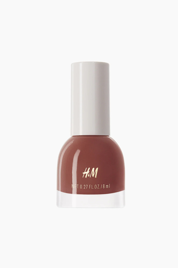 Nail polish swatch / manicure of shade HandM Mudding cup
