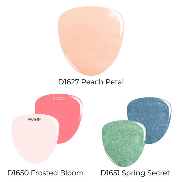 Nail polish swatch / manicure of shade Revel Spring Secret