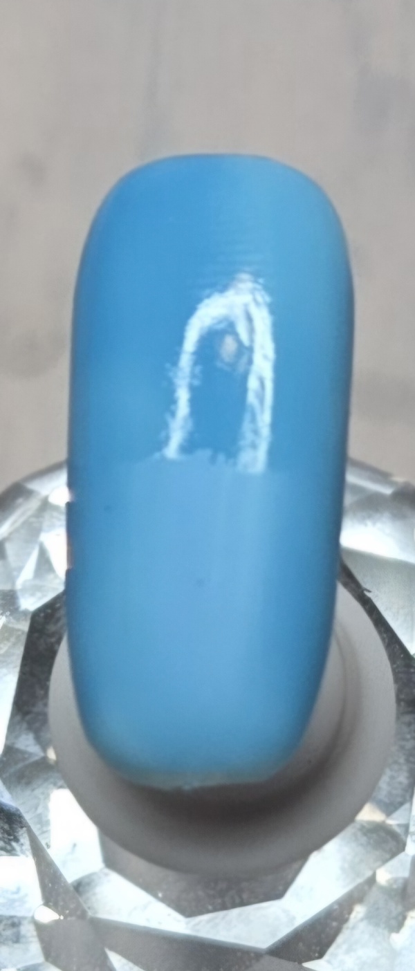 Nail polish swatch / manicure of shade Fancy Gloss Blueberry Jelly