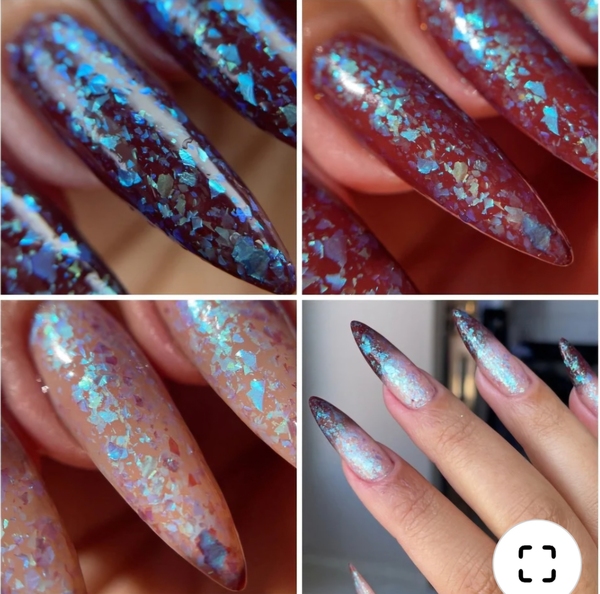 Nail polish swatch / manicure of shade DRK Nails Unexpected