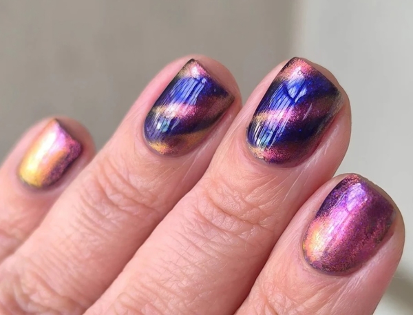 Nail polish swatch / manicure of shade Vanessa Molina Neitherworld