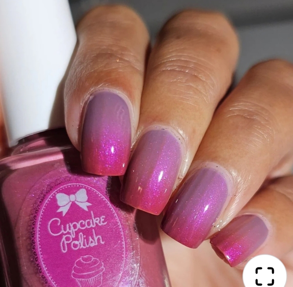 Nail polish swatch / manicure of shade Cupcake Polish Demon Hunter