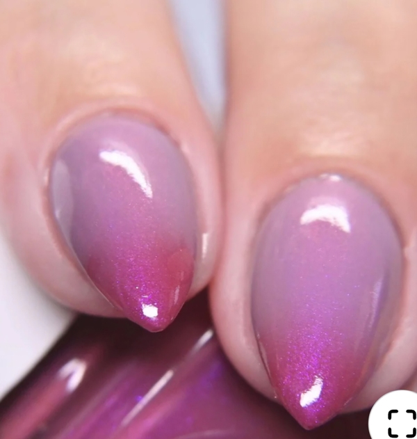 Nail polish swatch / manicure of shade Cupcake Polish Demon Hunter