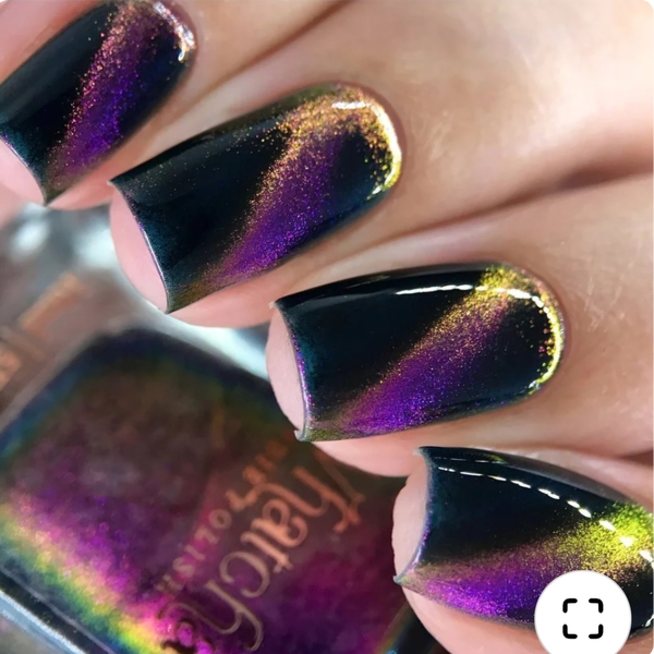 Nail polish swatch / manicure of shade Whatcha Indie Polish Limbic System