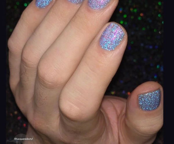 Nail polish swatch / manicure of shade Nailed It Eeveelutions