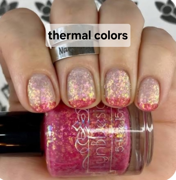 Nail polish swatch / manicure of shade LynBDesigns Bombastic Side Eye