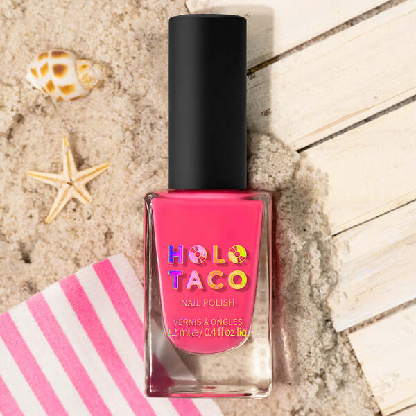 Nail polish swatch / manicure of shade Holo Taco Boardwalk Behavior