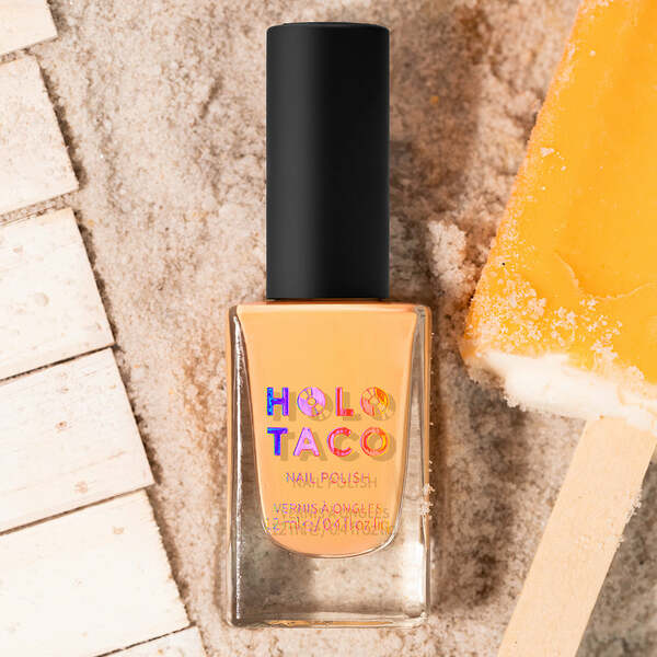Nail polish swatch / manicure of shade Holo Taco Creamsicle Coast