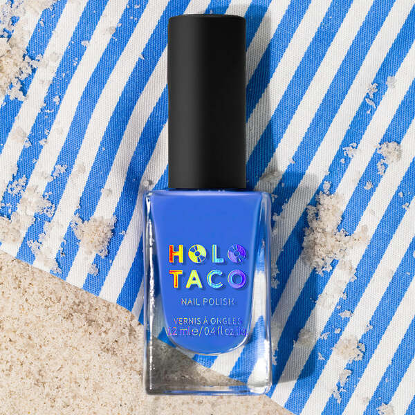 Nail polish swatch / manicure of shade Holo Taco Midnight Marina