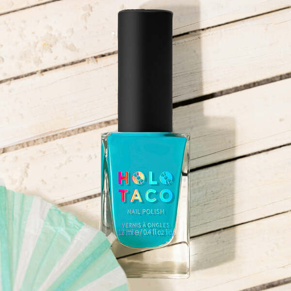 Nail polish swatch / manicure of shade Holo Taco Pier Pressure