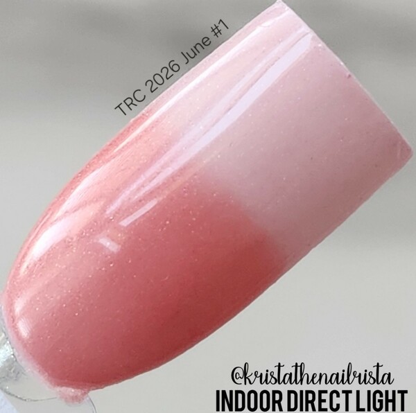 Nail polish swatch / manicure of shade Revel Revelist Club 2026 June 1