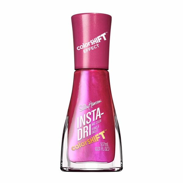 Nail polish swatch / manicure of shade Sally Hansen Hot Chromotity