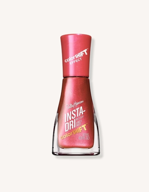 Nail polish swatch / manicure of shade Sally Hansen Maxima-lit