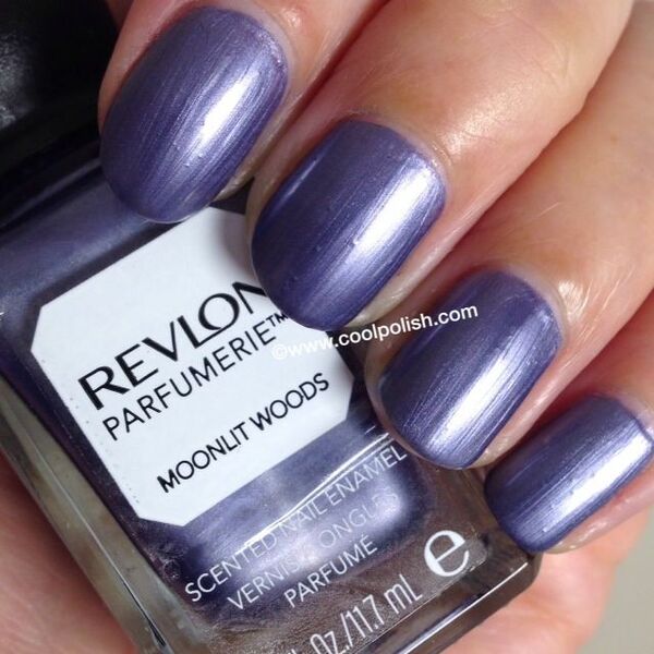 Nail polish swatch / manicure of shade Revlon Moonlit Woods