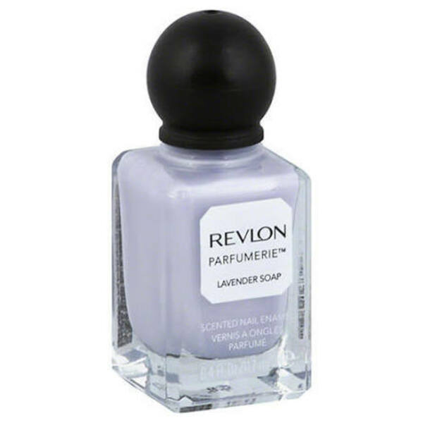 Nail polish swatch / manicure of shade Revlon Lavender Soap