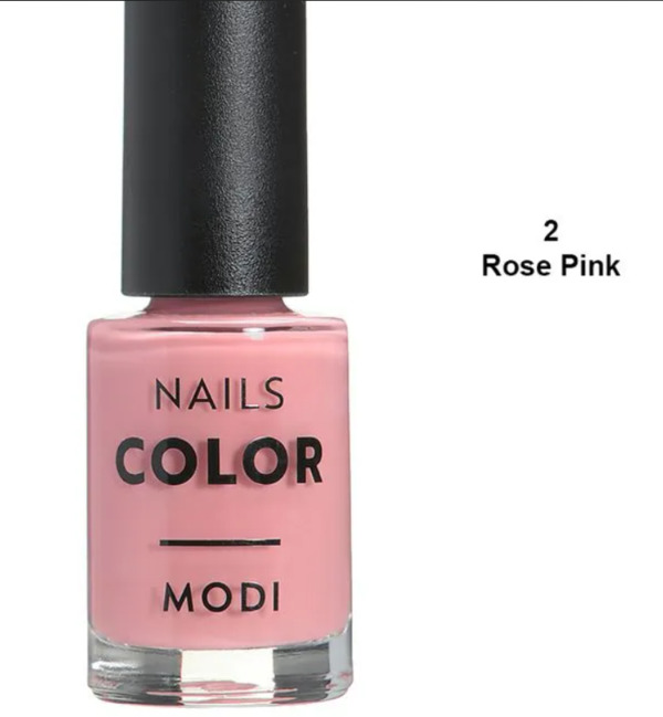 Nail polish swatch / manicure of shade Modi Rose Pink