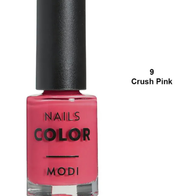 Nail polish swatch / manicure of shade Modi Crush Pink