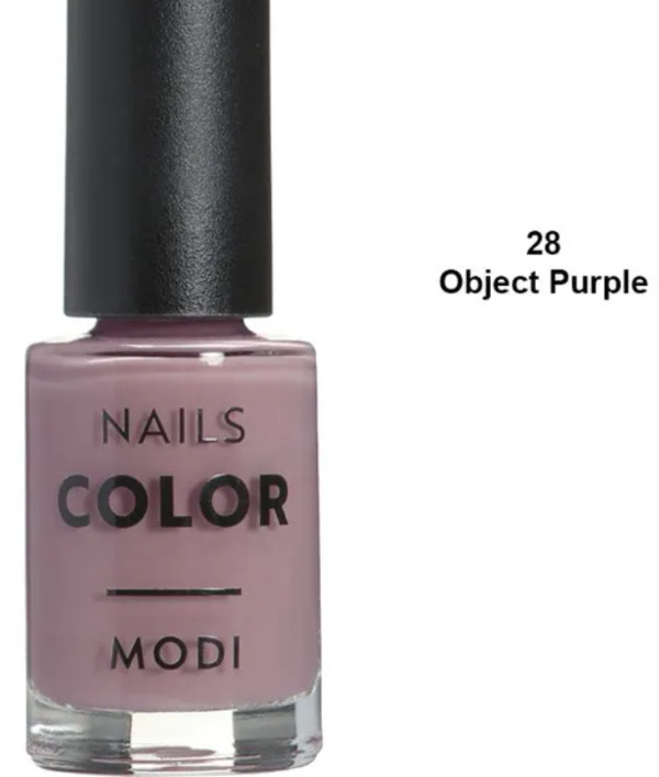 Nail polish swatch / manicure of shade Modi Object Purple