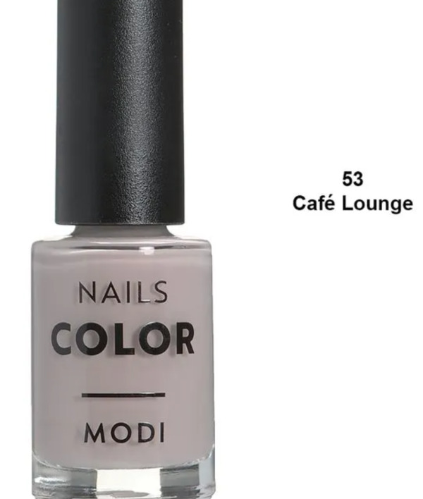 Nail polish swatch / manicure of shade Modi Cafe Lounge