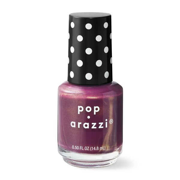 Nail polish swatch / manicure of shade Pop-arazzi Flawless Victory