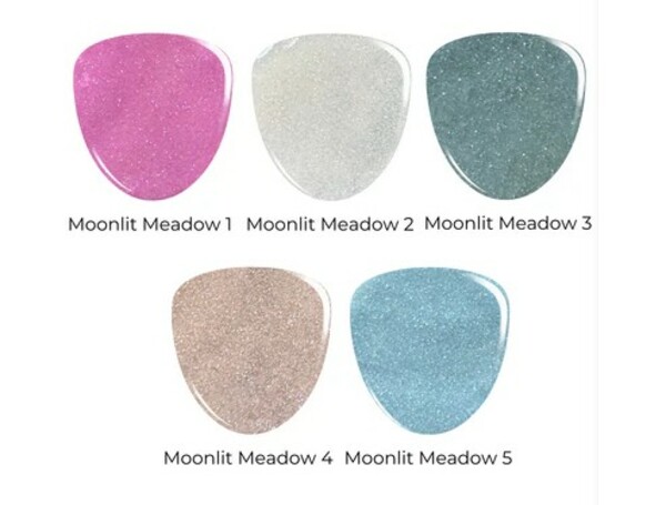 Nail polish swatch / manicure of shade Revel Moonlit Meadow 1