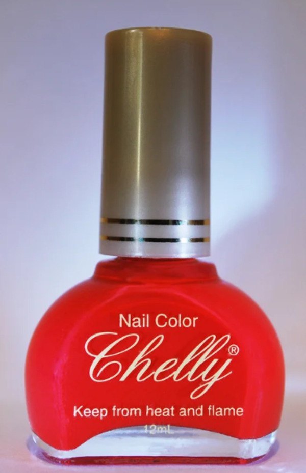 Nail polish swatch / manicure of shade Chelly Gorgeous Red