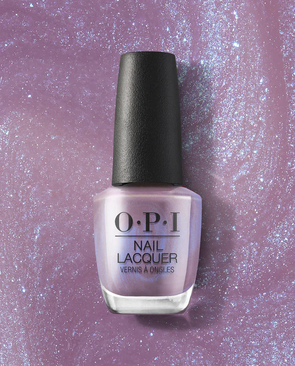 Nail polish swatch / manicure of shade OPI Grape Escape