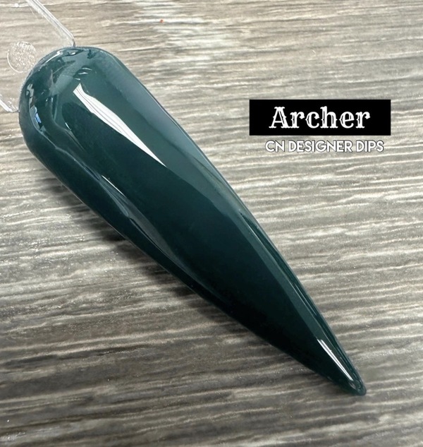 Nail polish swatch / manicure of shade CN Designer Dips Archer