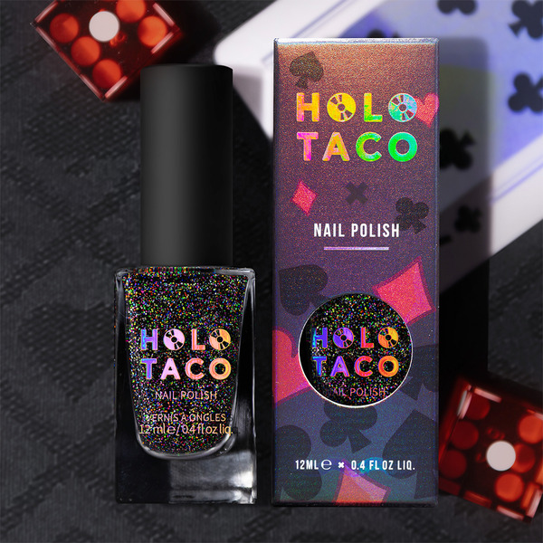 Nail polish swatch / manicure of shade Holo Taco All I Do Is Sin