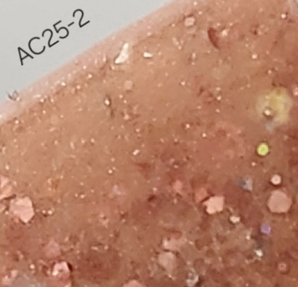 Nail polish swatch / manicure of shade Revel AC 25-2