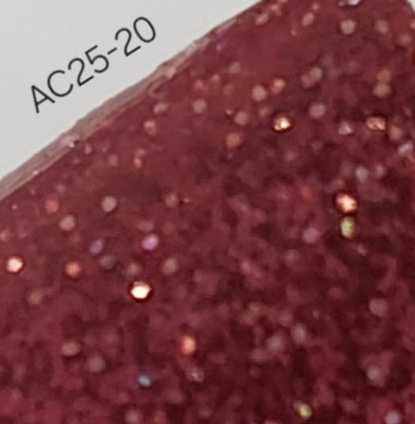 Nail polish swatch / manicure of shade Revel AC 25-20