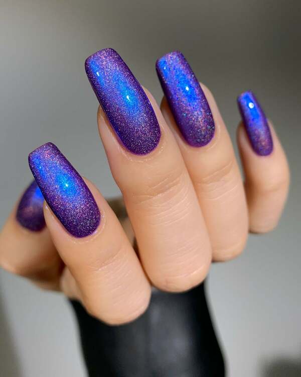 Nail polish swatch / manicure of shade Mooncat Werewolf's Bane