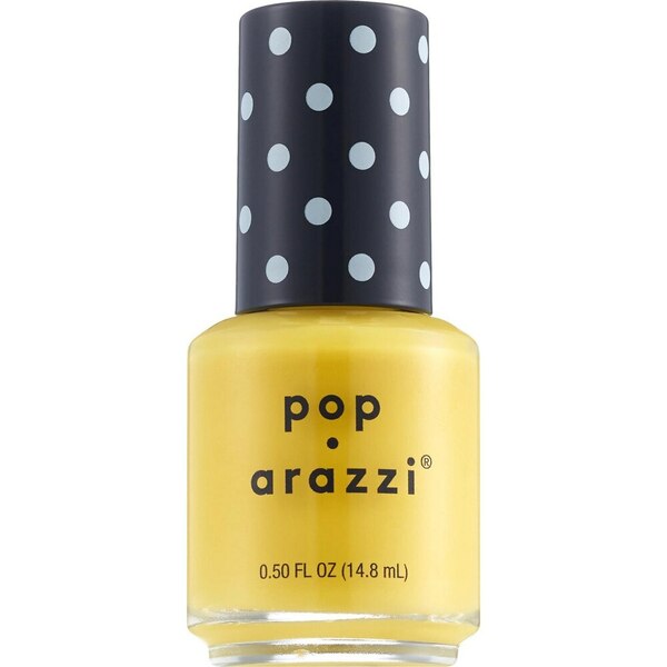 Nail polish swatch / manicure of shade Pop-arazzi Bee Optimistic