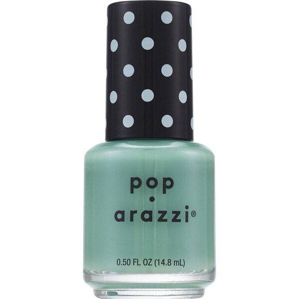 Nail polish swatch / manicure of shade Pop-arazzi Aloe Mint