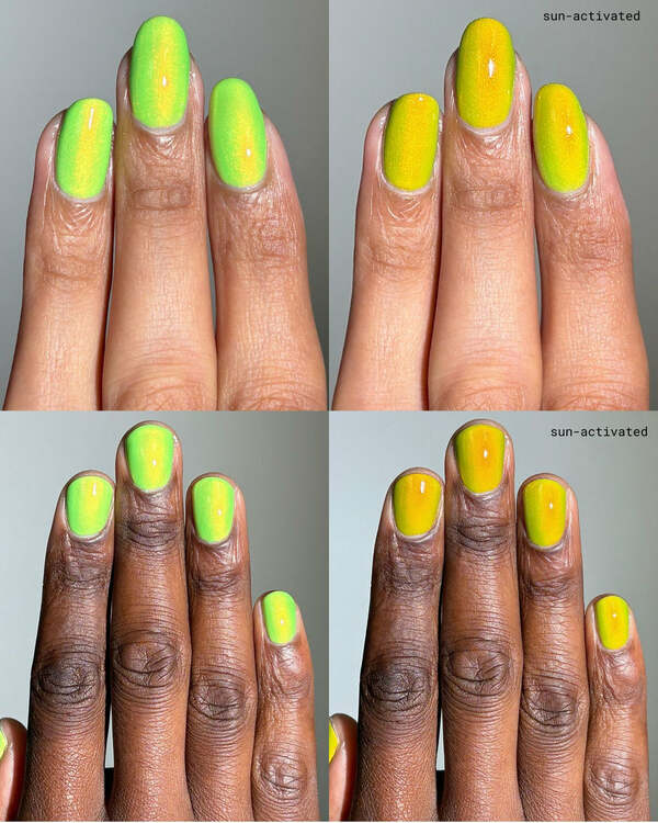 Nail polish swatch / manicure of shade Mooncat Manchineel Tree