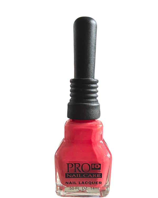 Nail polish swatch / manicure of shade Pro 10 Nail Care Crush