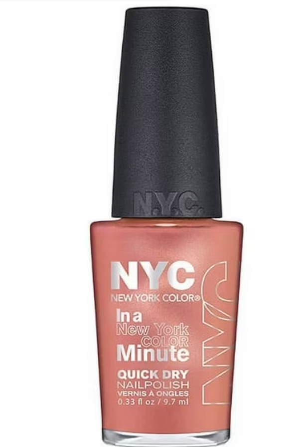 Nail polish swatch / manicure of shade NYC Central Park