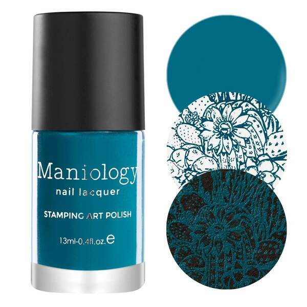 Nail polish swatch / manicure of shade Maniology Honu
