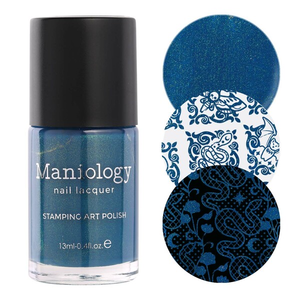 Nail polish swatch / manicure of shade Maniology Moonwake
