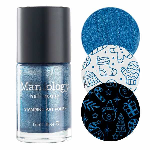 Nail polish swatch / manicure of shade Maniology Twinkle Toes