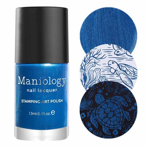 Nail polish swatch / manicure of shade Maniology Kai