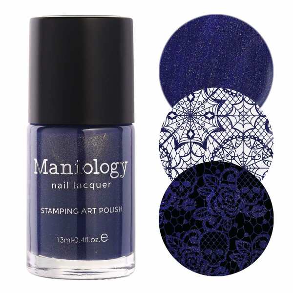Nail polish swatch / manicure of shade Maniology Shadowveil